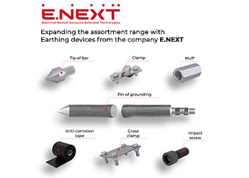Expanding the assortment range with Earthing devices from the company E.NEXT
