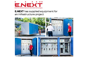 E.NEXT has supplied equipment for an infrastructure project